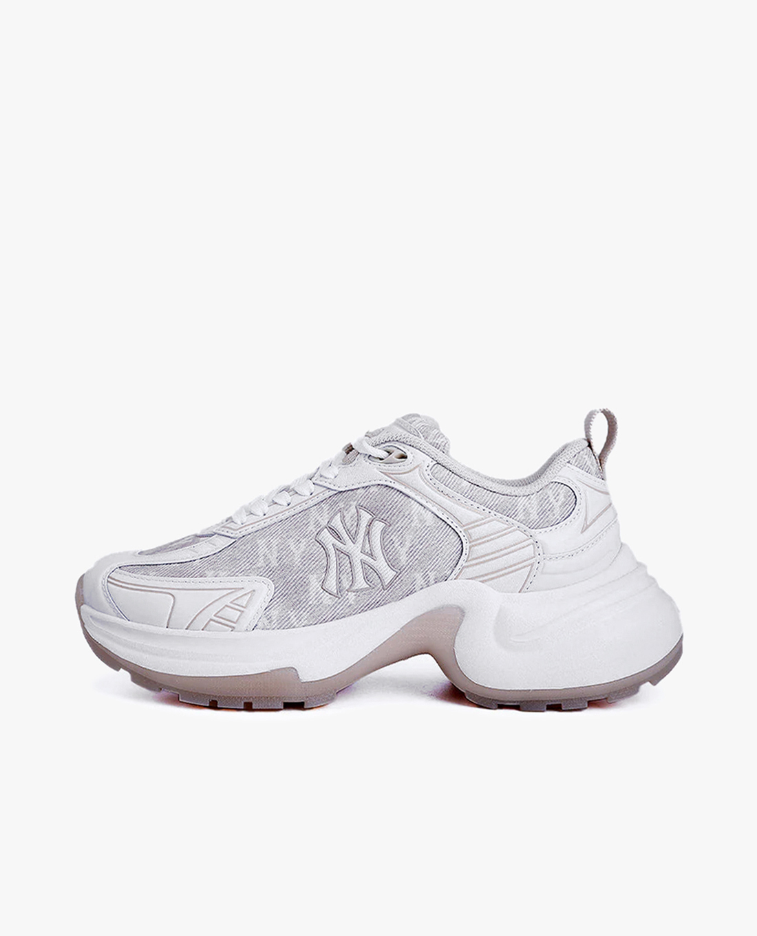 MLB - Giày sneakers unisex cổ thấp XLG Chunky Denim Monogram