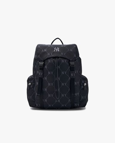  MLB - Balo unisex nắp gập Diamond Monogram Sportive 