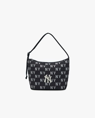  MLB - Túi đeo vai nữ Classic Mono Jacquard 