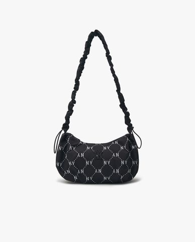  MLB - Túi đeo vai nữ phom chữ nhật Diamond Monogram Sportive 