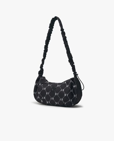  MLB - Túi đeo vai nữ phom chữ nhật Diamond Monogram Sportive 