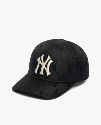  MLB - Nón bóng chày Monogram Nylon Jacquard 