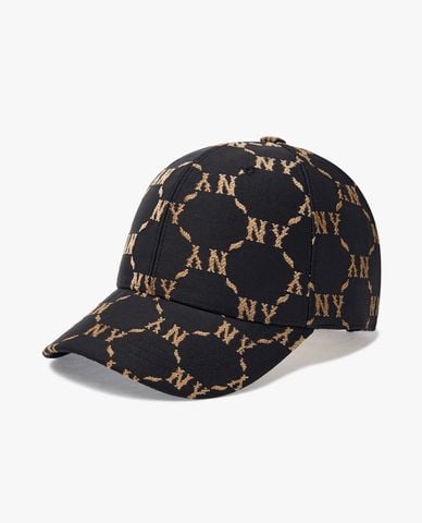  MLB - Nón bóng chày unisex Jacquard Dia Monogram 