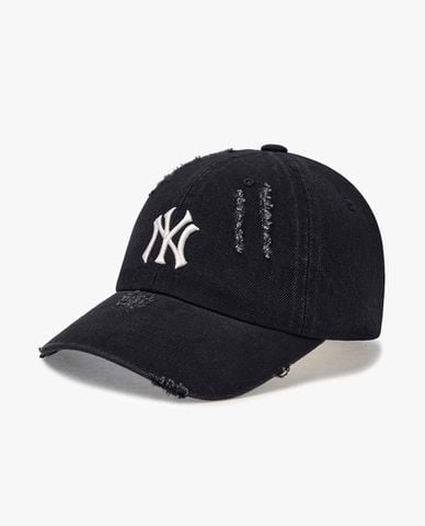 MLB - Nón bóng chày unisex Denim Unstructured 