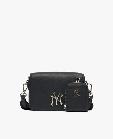  MLB - Túi đeo chéo phom chữ nhật thời trang Monogram Embo 