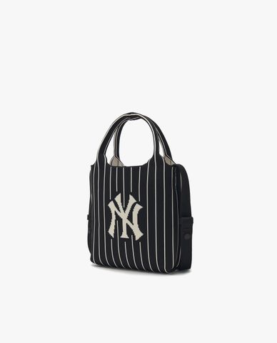  MLB - Túi đeo chéo unisex chữ nhật Basic Gig Logo Knit 