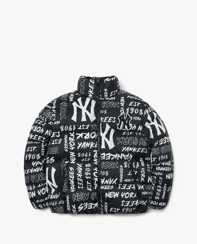  MLB - Áo khoác phao tay dài Graffiti Typography 