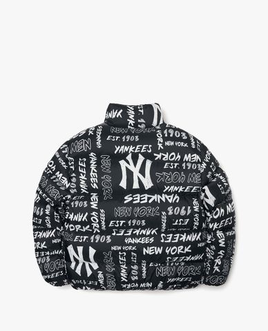  MLB - Áo khoác phao tay dài Graffiti Typography 