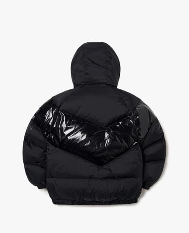  MLB - Áo khoác phao tay dài phối mũ Seamball Color Block Down 