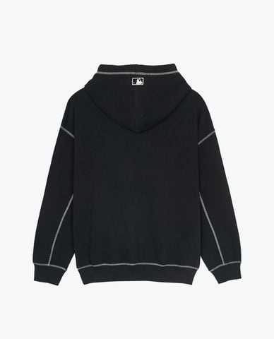  MLB - Áo hoodie unisex tay dài phối mũ Basic Coopers Logo Overfit 