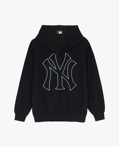  MLB - Áo hoodie unisex Basic Stitch Embo Mega Logo 