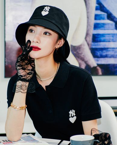  MLB - Nón bucket thời trang Heart 