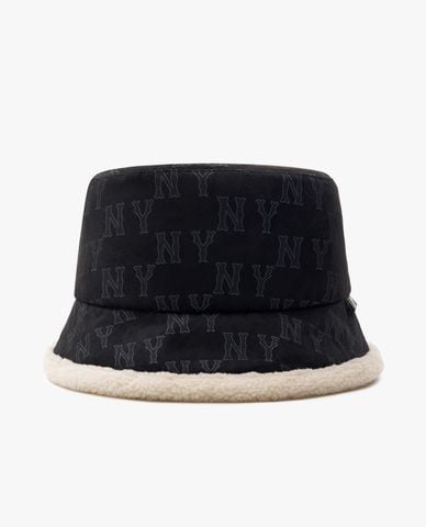  MLB - Nón bucket unisex thời trang Classic Monogram Suade 