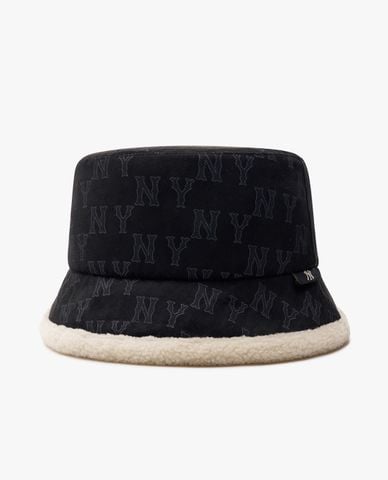  MLB - Nón bucket unisex thời trang Classic Monogram Suade 