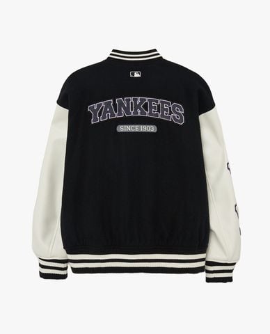  MLB - Áo khoác bóng chày unisex Wool Wappen Play Wool 