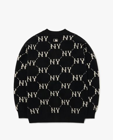  MLB - Áo khoác cardigan phom suông Dia Monogram All Over 