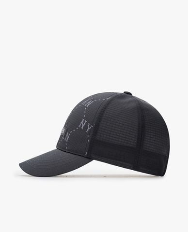  MLB - Nón bóng chày unisex Diamond Monogram Sporty Mesh 