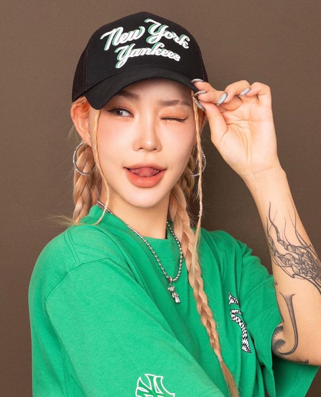 MLB - Nón bóng chày unisex phối lưới Sunny Beach Mesh