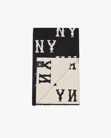  MLB - Khăn choàng unisex phom chữ nhật Premium Classic Monogram 