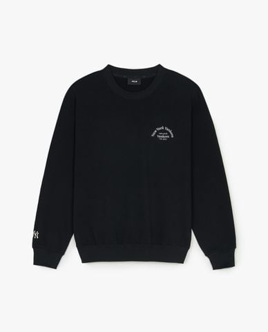  MLB - Áo sweatshirt unisex Basic Lettering Logo Overfit 