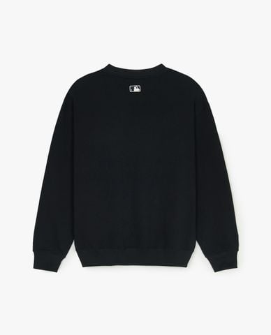  MLB - Áo sweatshirt unisex Basic Lettering Logo Overfit 