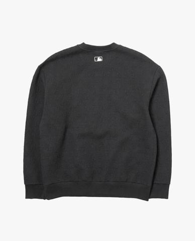  MLB - Áo sweatshirt cổ tròn tay dài Jacquard Monogram 
