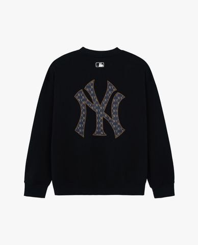  MLB - Áo sweatshirt unisex cổ tròn tay dài Monogram Big Lux 