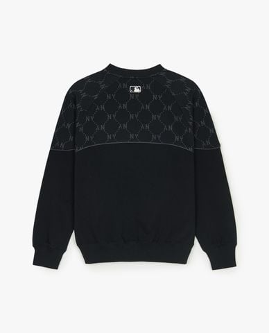  MLB - Áo sweatshirt unisex Dia Monogram Jaquard 