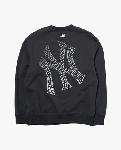  MLB - Áo sweatshirt unisex cổ tròn tay dài University 