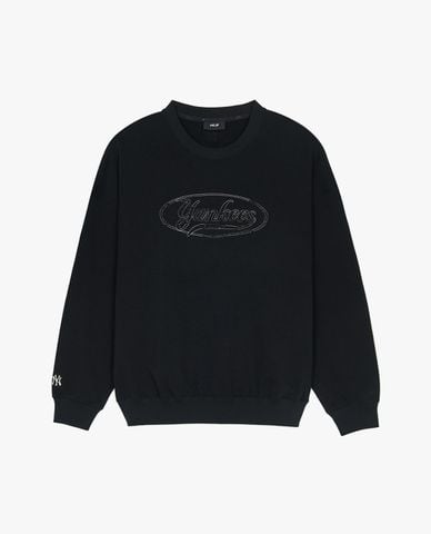  MLB - Áo sweatshirt unisex Varsity Vintage Cursive Graphic 