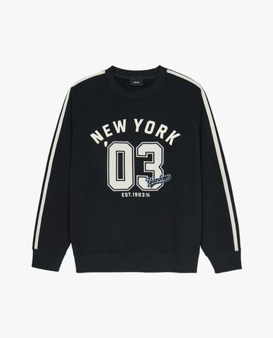  MLB - Áo sweatshirt unisex cổ tròn tay dài Varsity Sportive 