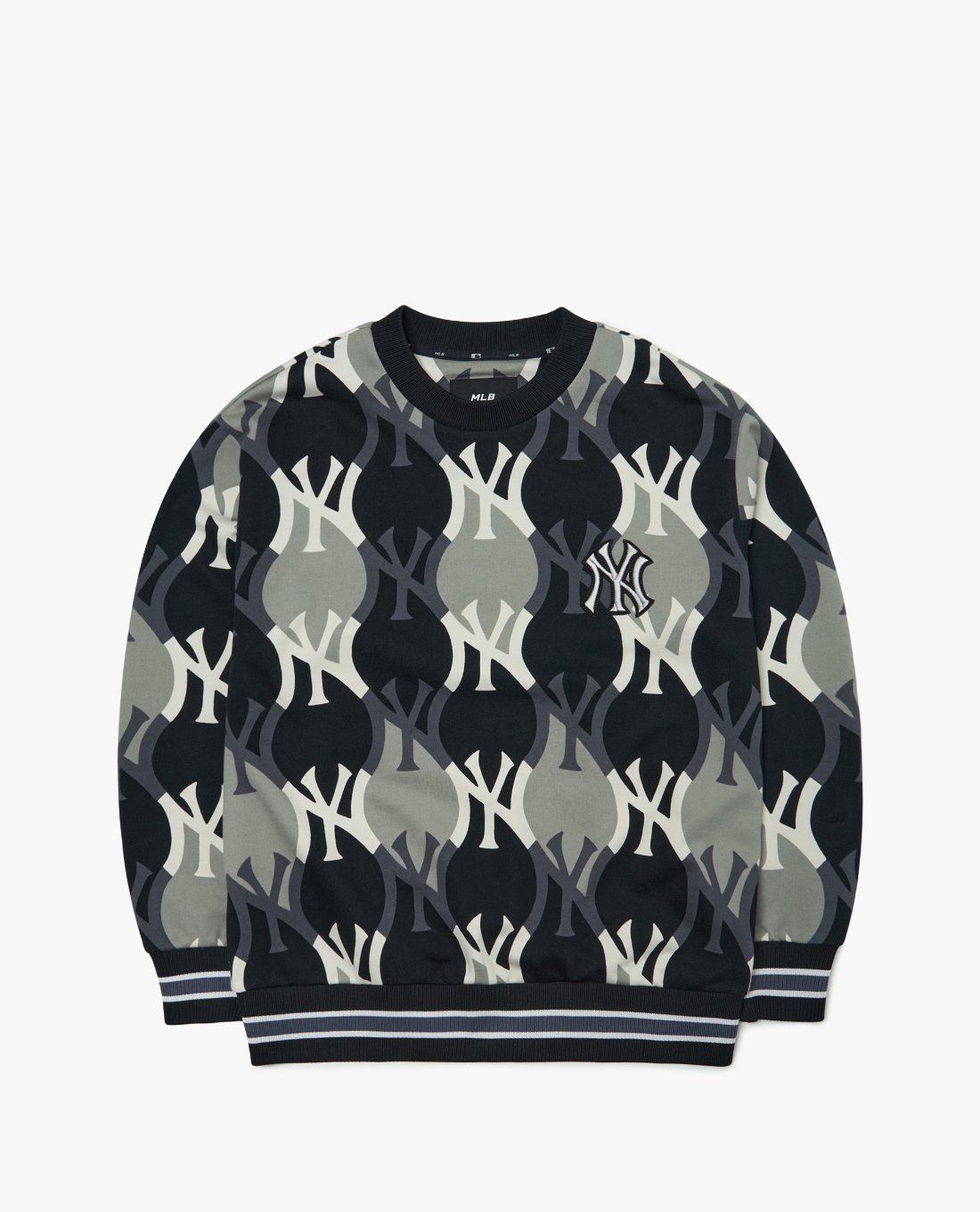 MLB Áo sweatshirt tay dài phom suông Monogram MLB VietNam #39 MLB Áo sweatshirt tay dài phom suông Monogram MLB VietNam