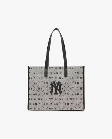  MLB - Túi tote unisex phom chữ nhật Big Diamond Monogram Jacquard 