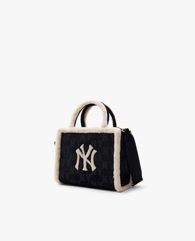  MLB - Túi xách nữ phom chữ nhật Monogram Mustang Mini 