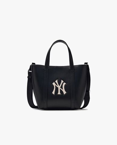  MLB - Túi tote nữ phom hình thang Basic PU 