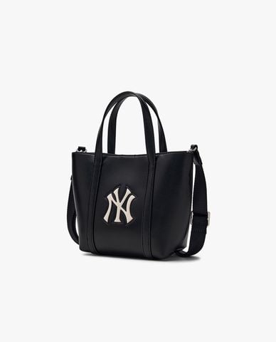  MLB - Túi tote nữ phom hình thang Basic PU 