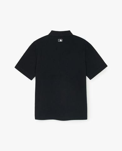  MLB - Áo polo unisex tay ngắn Basic Coopers Logo Overfit 