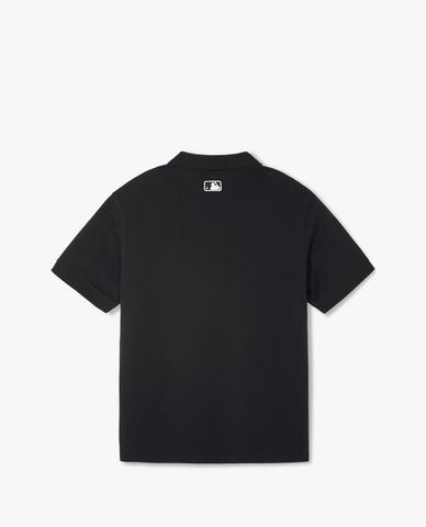  MLB - Áo polo unisex cổ bẻ tay ngắn Heart New York Yankees 