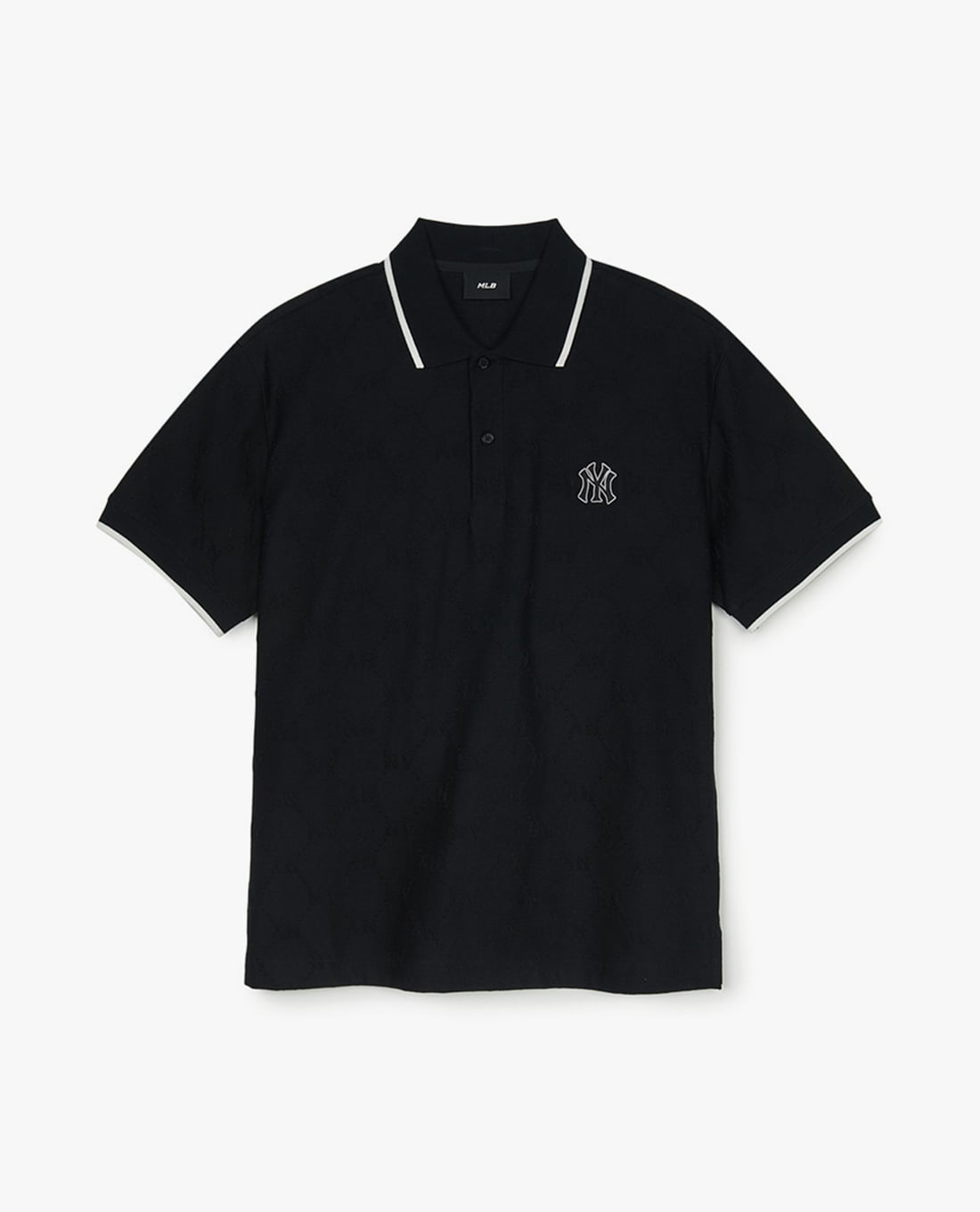 MLB - Áo polo unisex tay ngắn Dia Monogram Jacquard Color