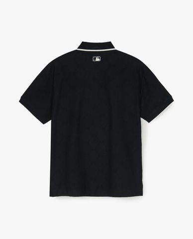  MLB - Áo polo unisex tay ngắn Dia Monogram Jacquard Color 