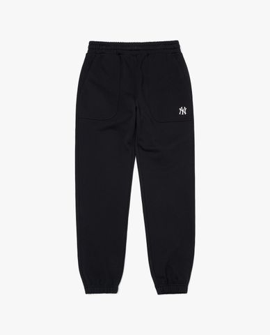  MLB - Quần jogger unisex lưng thun Basic Small Logo 