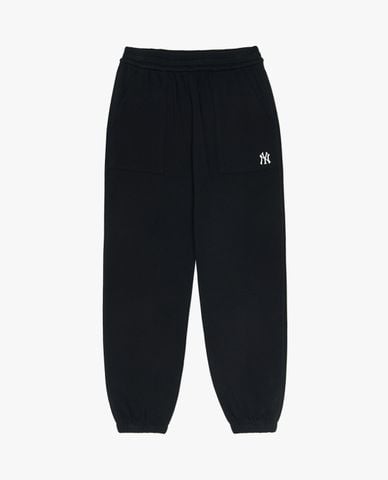  MLB - Quần jogger unisex lưng thun Basic Small Logo Light 