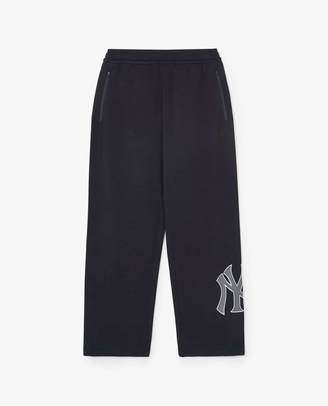 MLB - Quần dài unisex ống rộng lưng thun Basic Big Logo