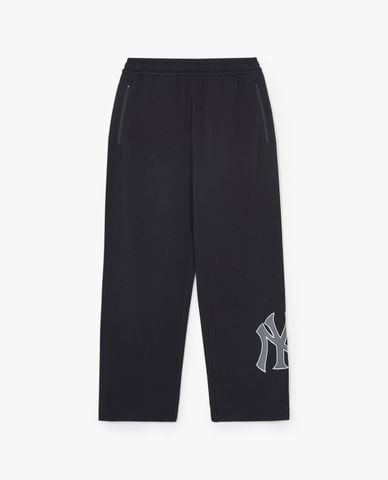  MLB - Quần dài unisex ống rộng lưng thun Basic Big Logo 