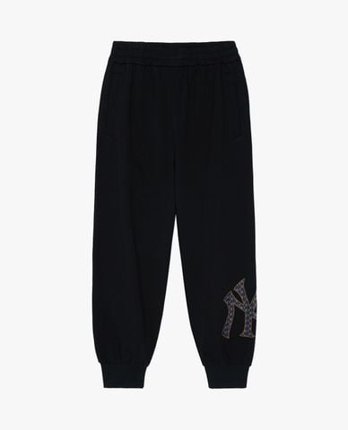  MLB - Quần jogger unisex lưng thun Monogram 