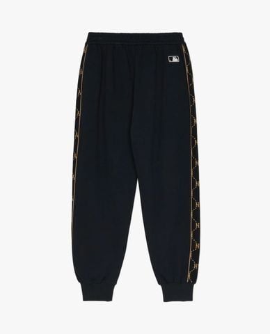  MLB - Quần jogger unisex lưng thun Jacquard Dia Monogram 