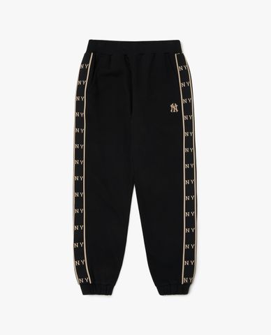  MLB - Quần jogger unisex lưng thun Diamond Monogram Tape Loose Fit 