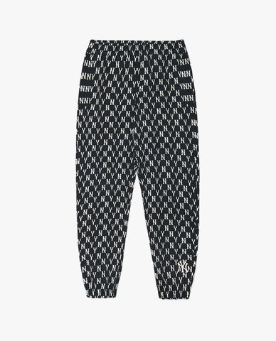  MLB - Quần jogger unisex lưng thun Classic Monogram Allover 