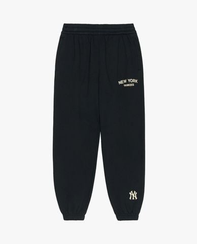  MLB - Quần jogger unisex lưng thun Varsity 
