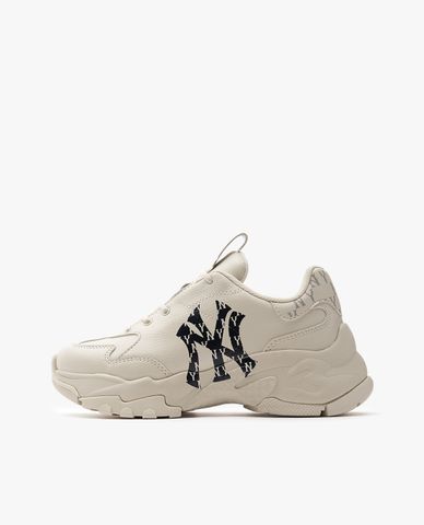  MLB - Giày sneakers unisex cổ thấp Big Ball Chunky Classic Monogram 